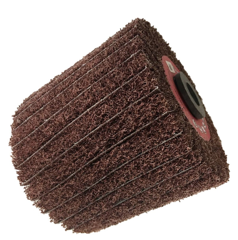 Interleaf Flap Wheel, 5/8"-11 4 1/4 x 4 x 5/8"-11 60 Grit A/O Coarse