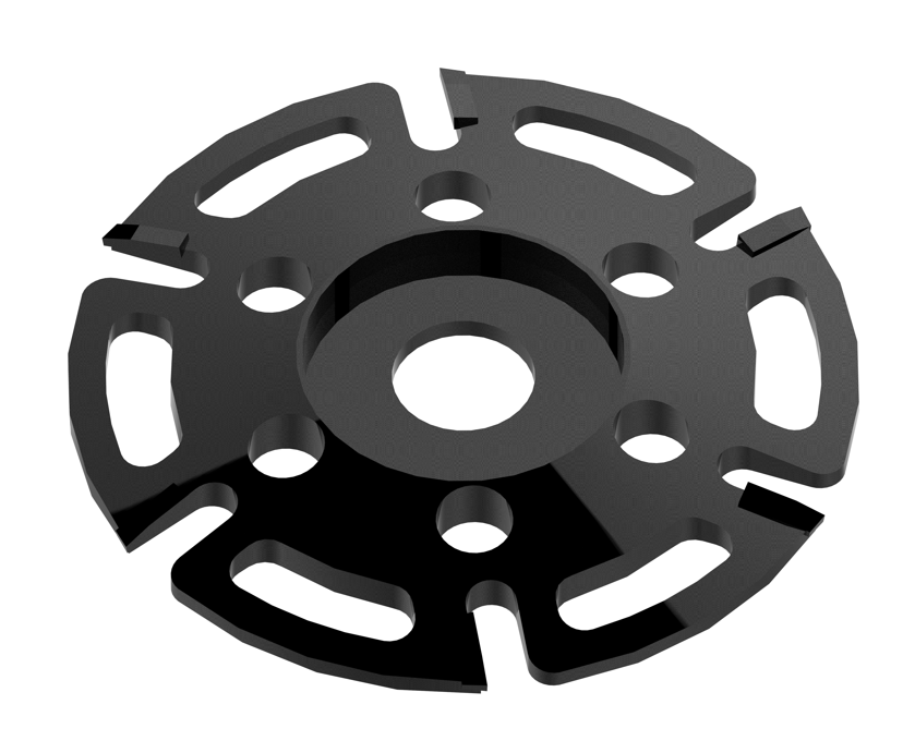 Outil danois 220 DISQUE DE COUPE en carbure pour aluminium BLACK LABEL forme conique 5"