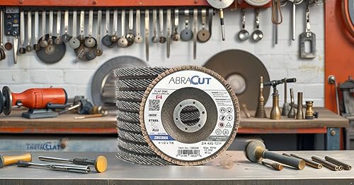 Load video: Flap discs manufactured in Canada